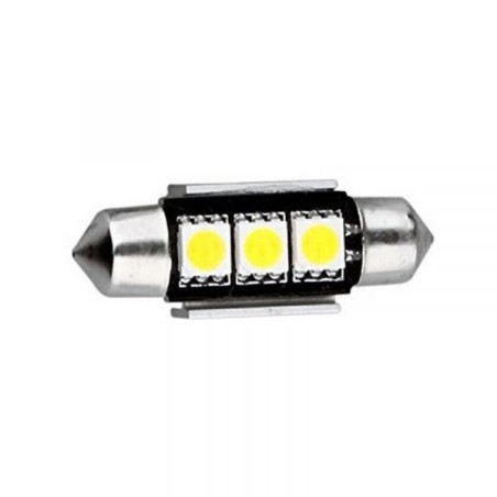 Lampade Siluro a 4 Led SMD Canbus 12V 12X38mm (2PCS